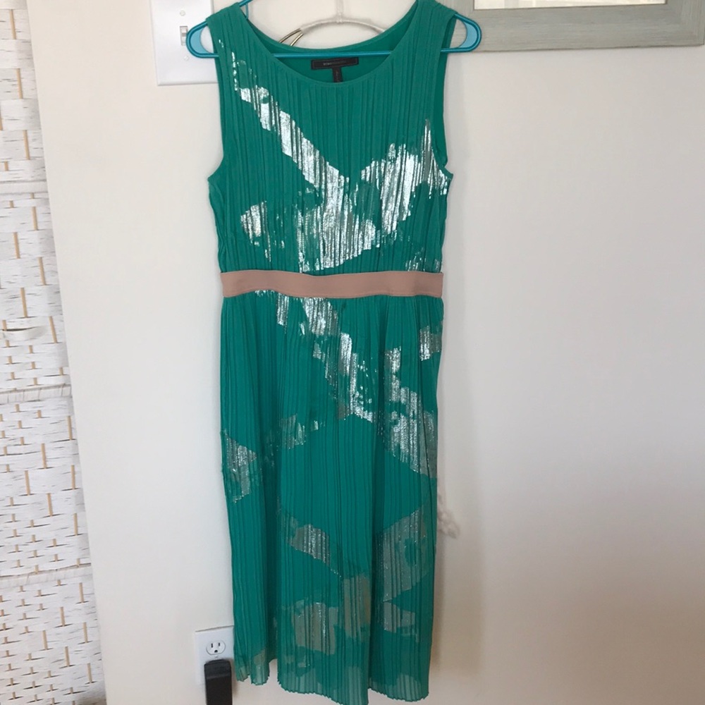 Bcbgmaxazria flowing dress